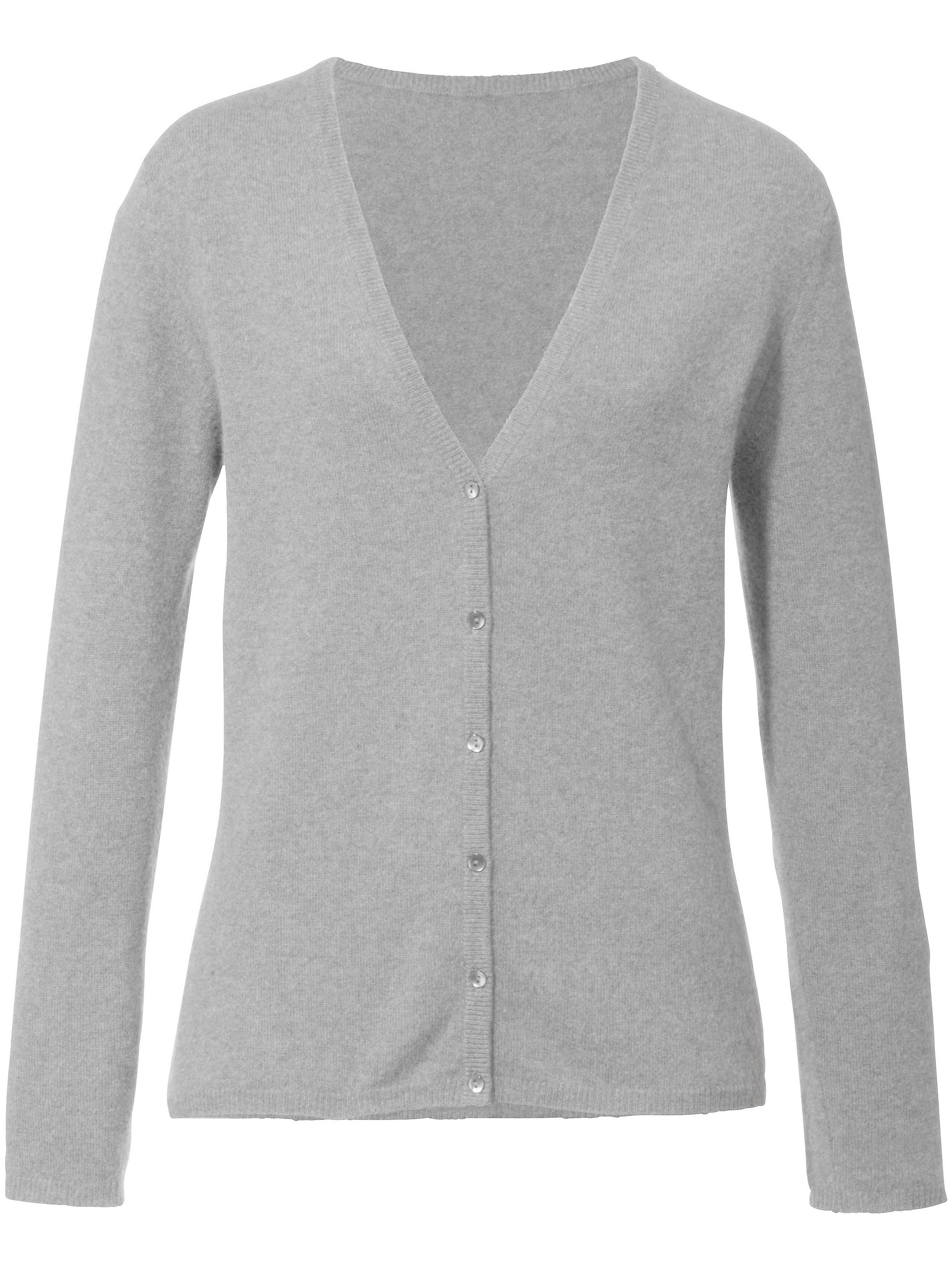 Vest Van 100 Kasjmier Model Cora Peter Hahn Cashmere Grijs peter hahn kopen in de aanbieding Vest Van 100 Kasjmier Model Cora Peter Hahn Cashmere Grijs peter hahn kopen in de aanbieding