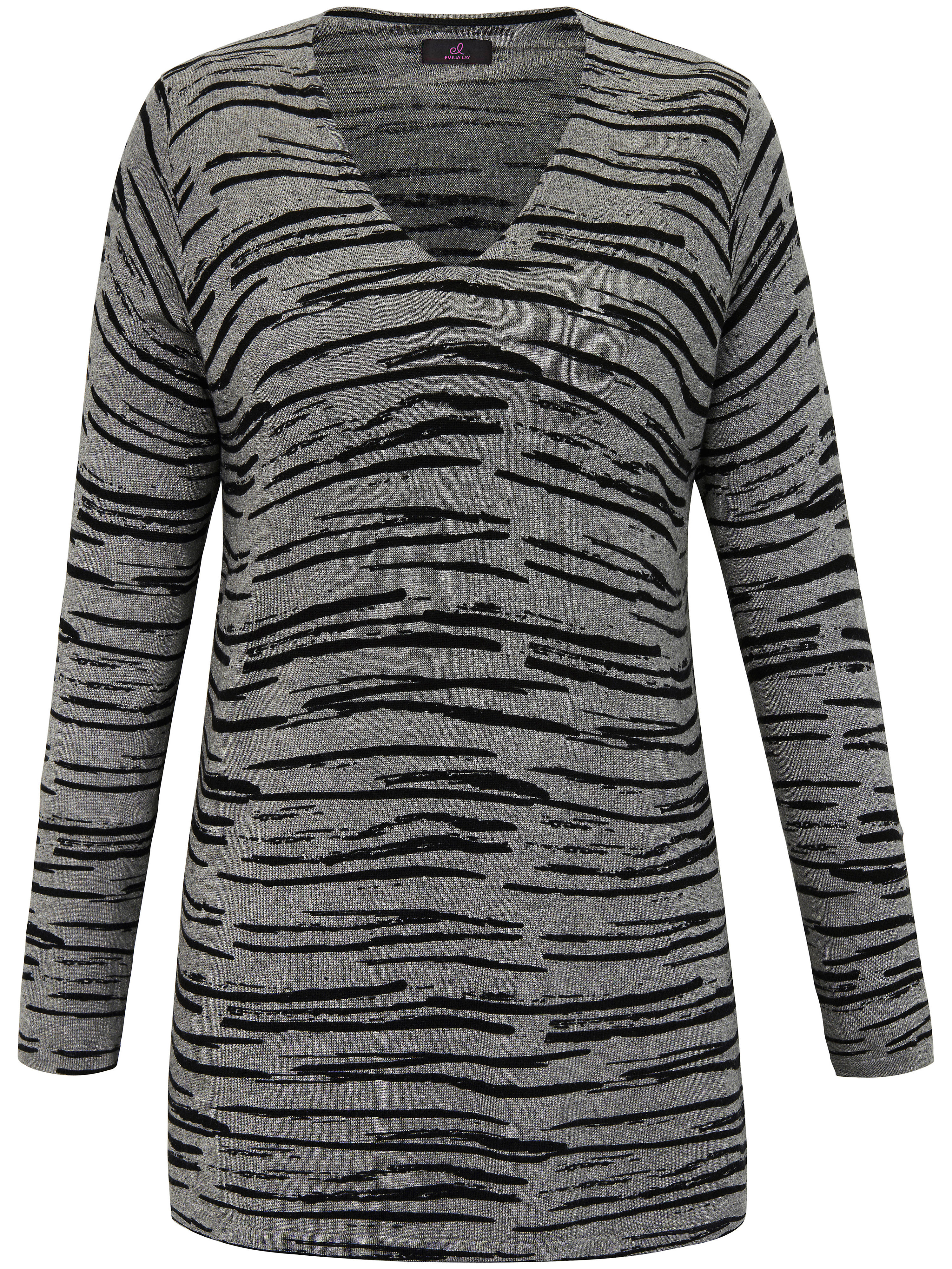 Le pull Emilia Lay gris taille 52