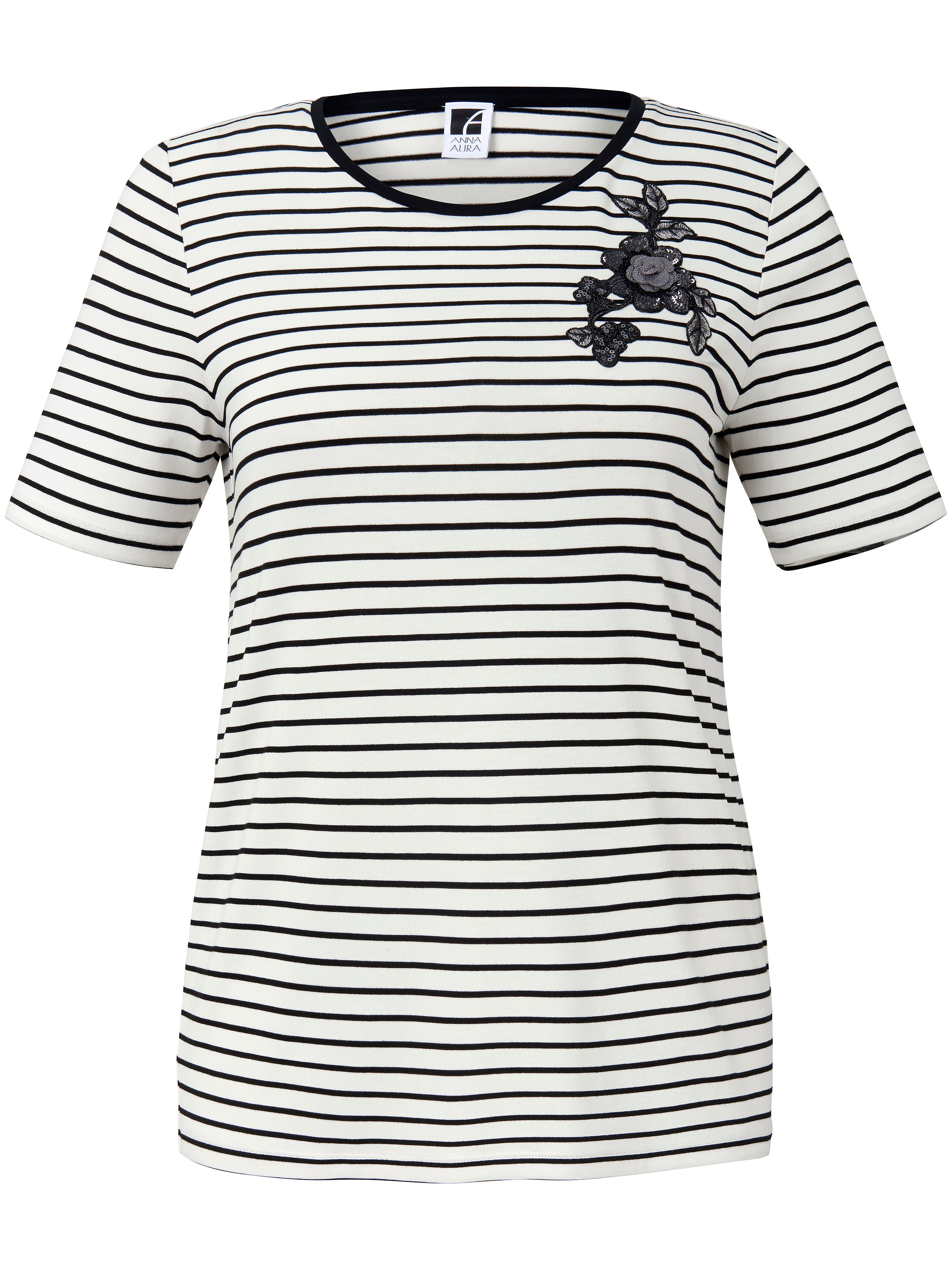 Gestreept Shirt Van Anna Aura Multicolour anna aura kopen in de aanbieding