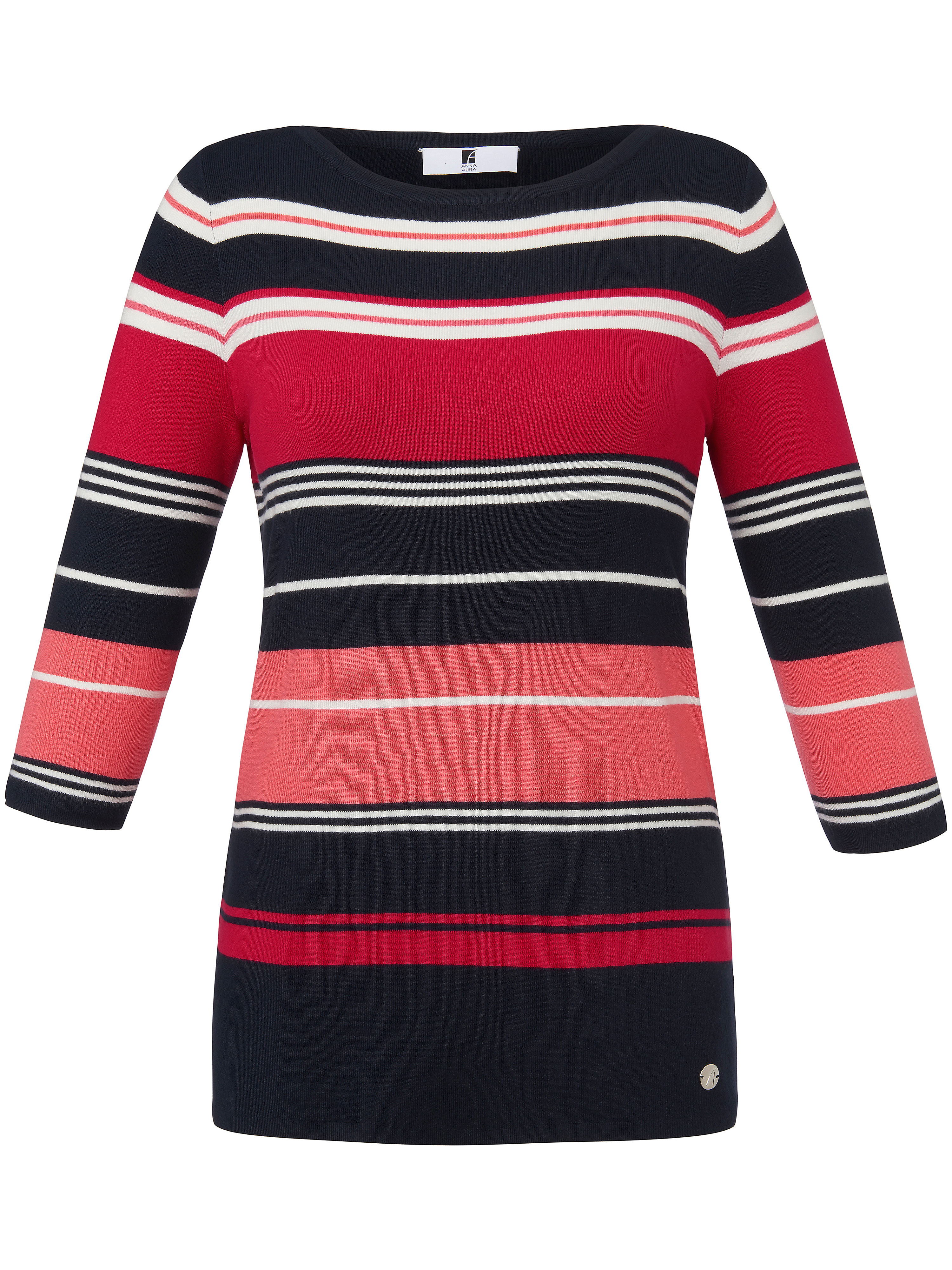 Gestreepte Trui Van Anna Aura Multicolour anna aura kopen in de aanbieding