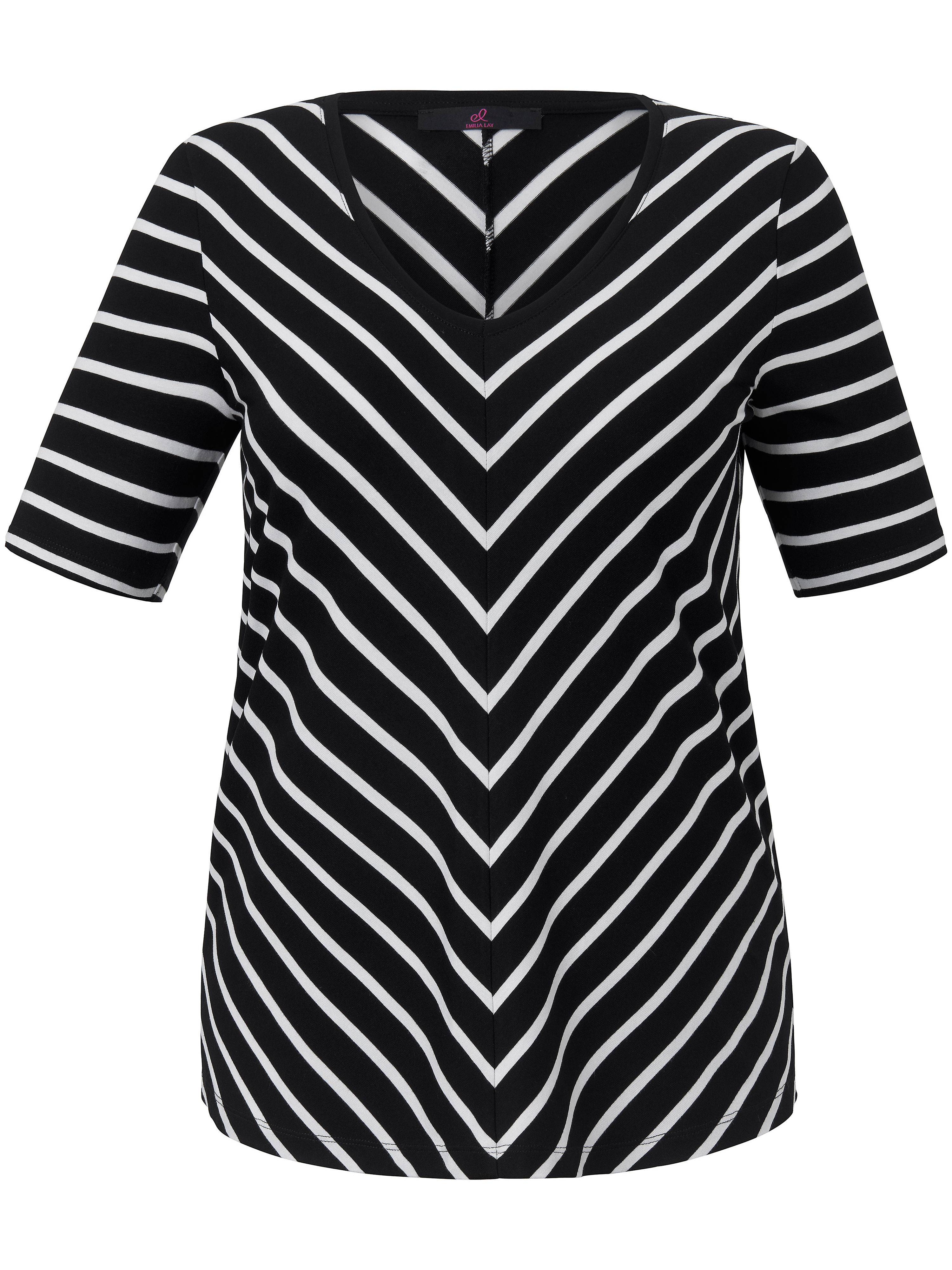 Shirt Met Korte Mouwen En V Hals Van Emilia Lay Multicolour emilia lay kopen in de aanbieding Shirt Met Korte Mouwen En V Hals Van Emilia Lay Multicolour emilia lay kopen in de aanbieding
