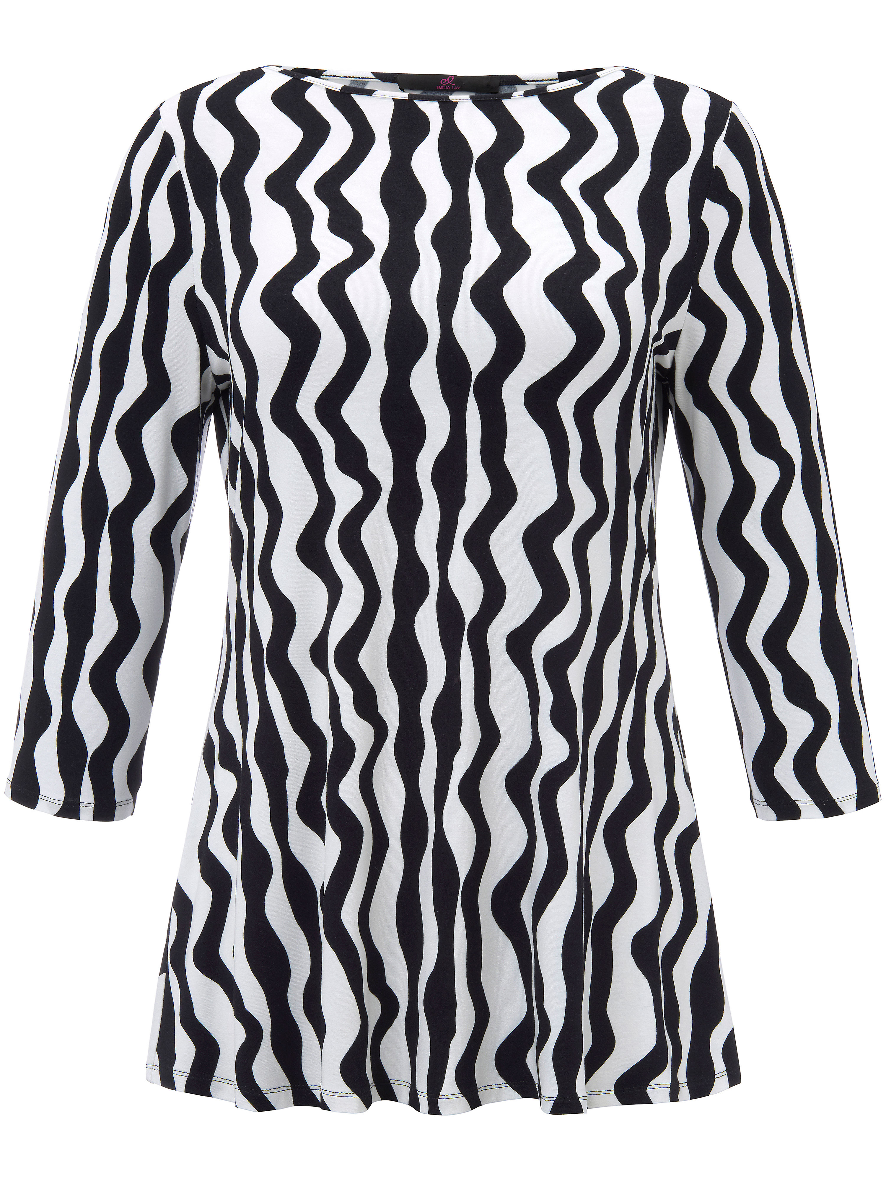 le T-shirt manches 3/4 Emilia Lay multicolore taille 44