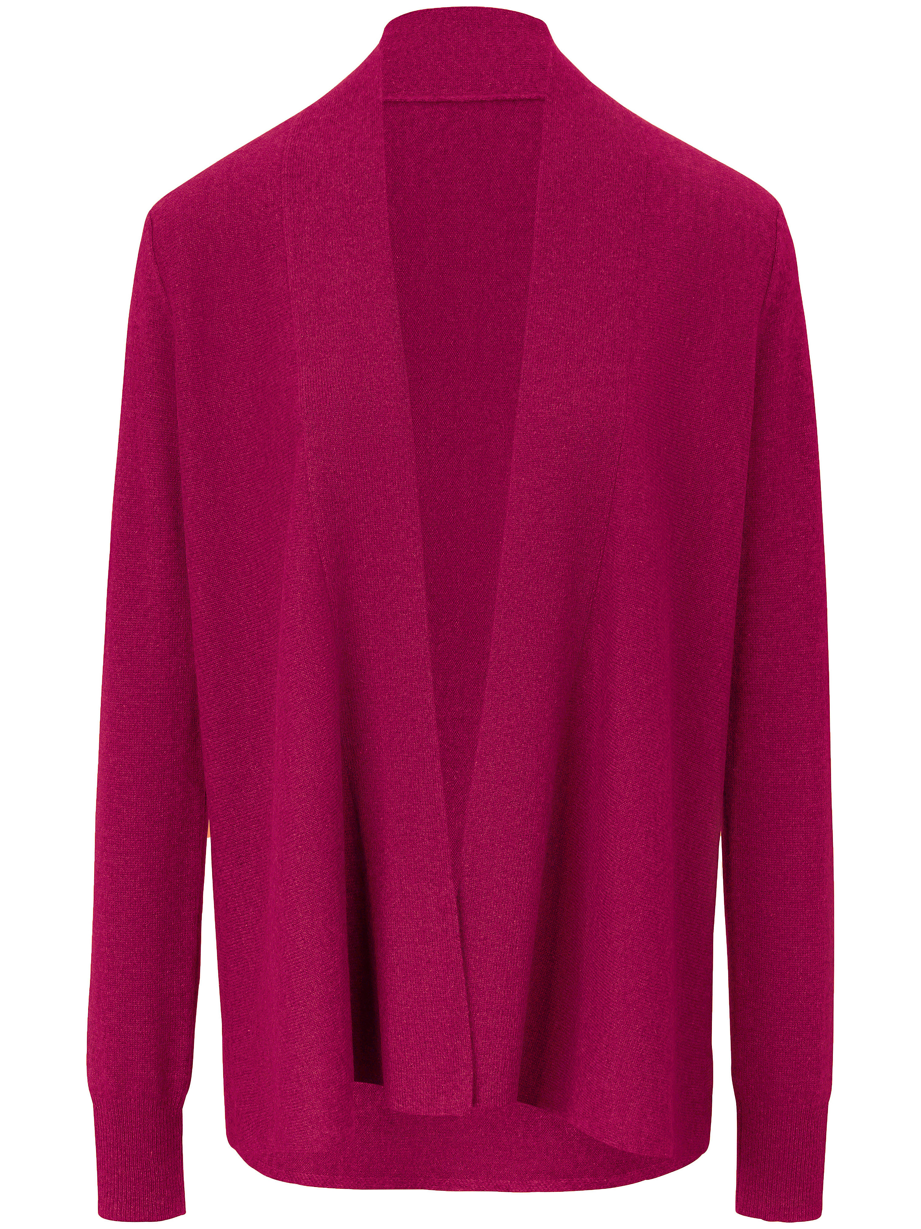 Le gilet 100% cachemire Peter Hahn Cashmere fuchsia taille 46