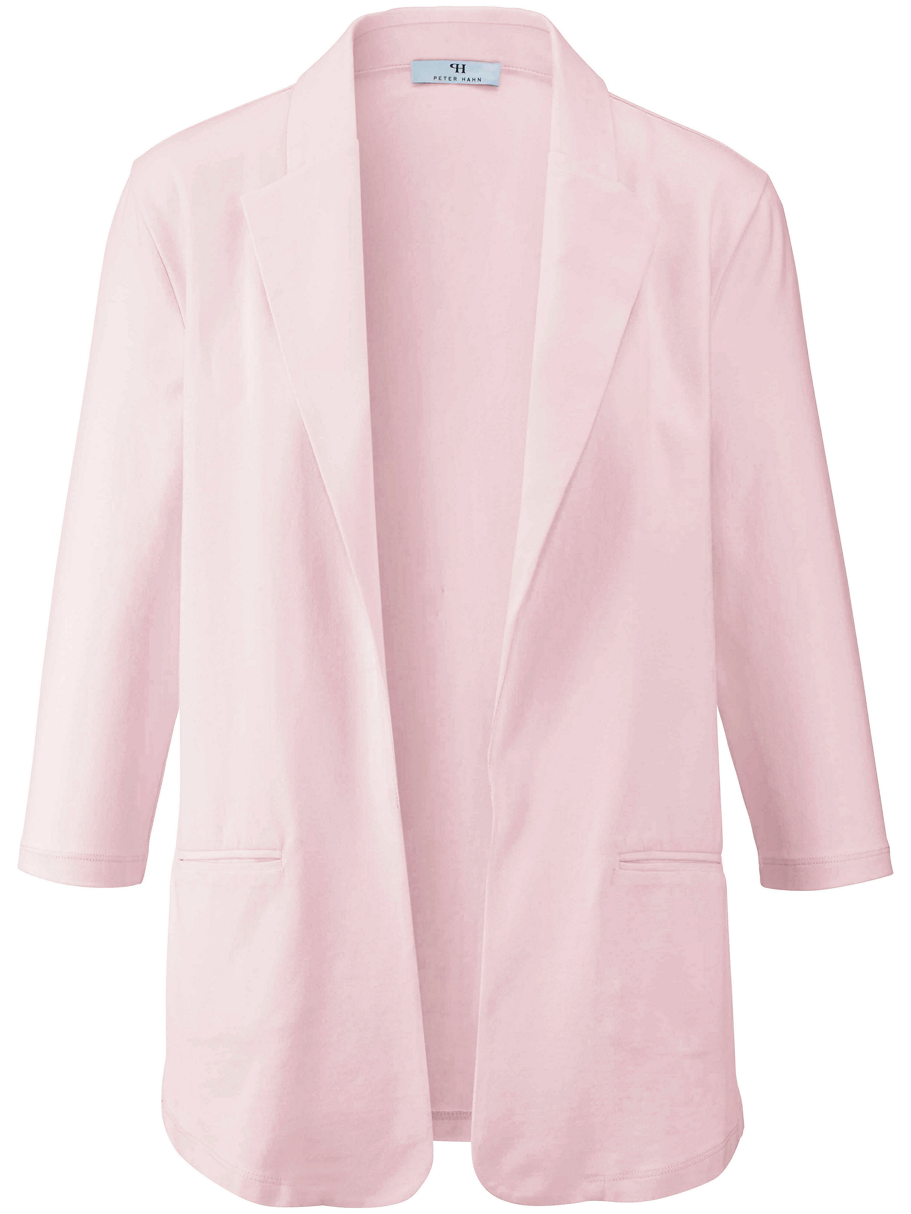 Le blazer jersey Peter Hahn rose taille 50
