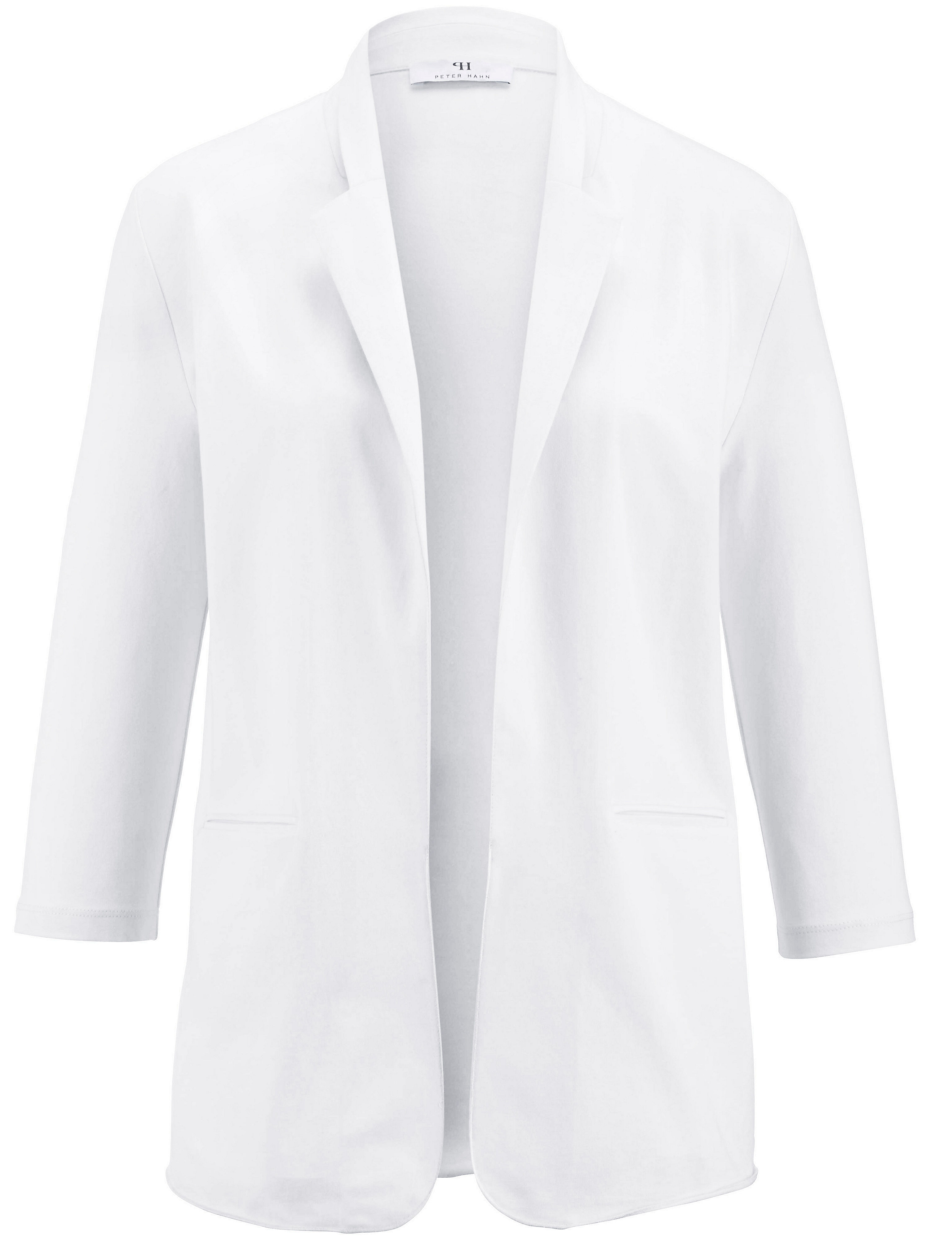 Le blazer jersey Peter Hahn blanc taille 46
