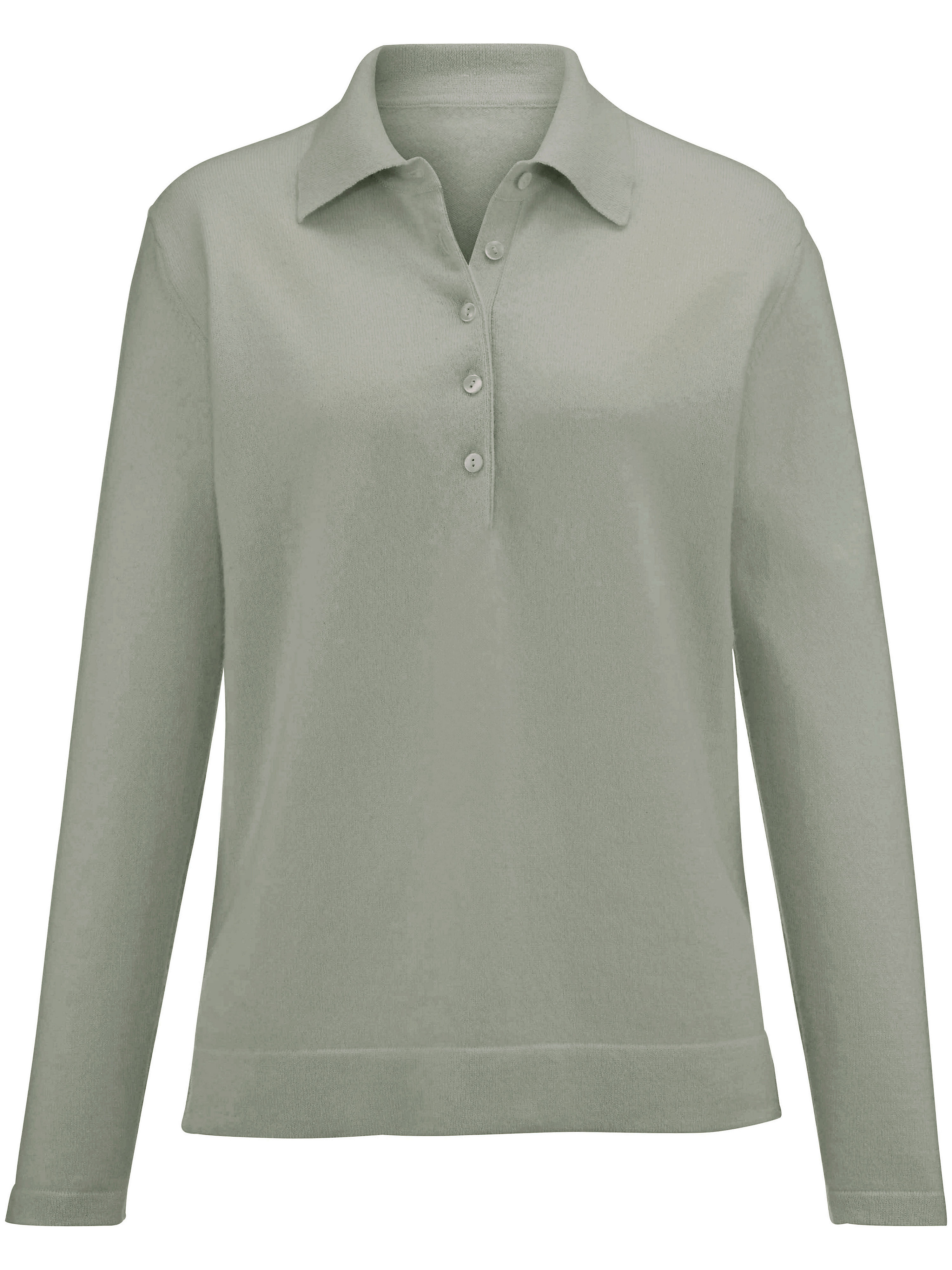 Le polo 100% Cachemire, QUALITÉ PREMIUM Peter Hahn Cashmere vert taille 40