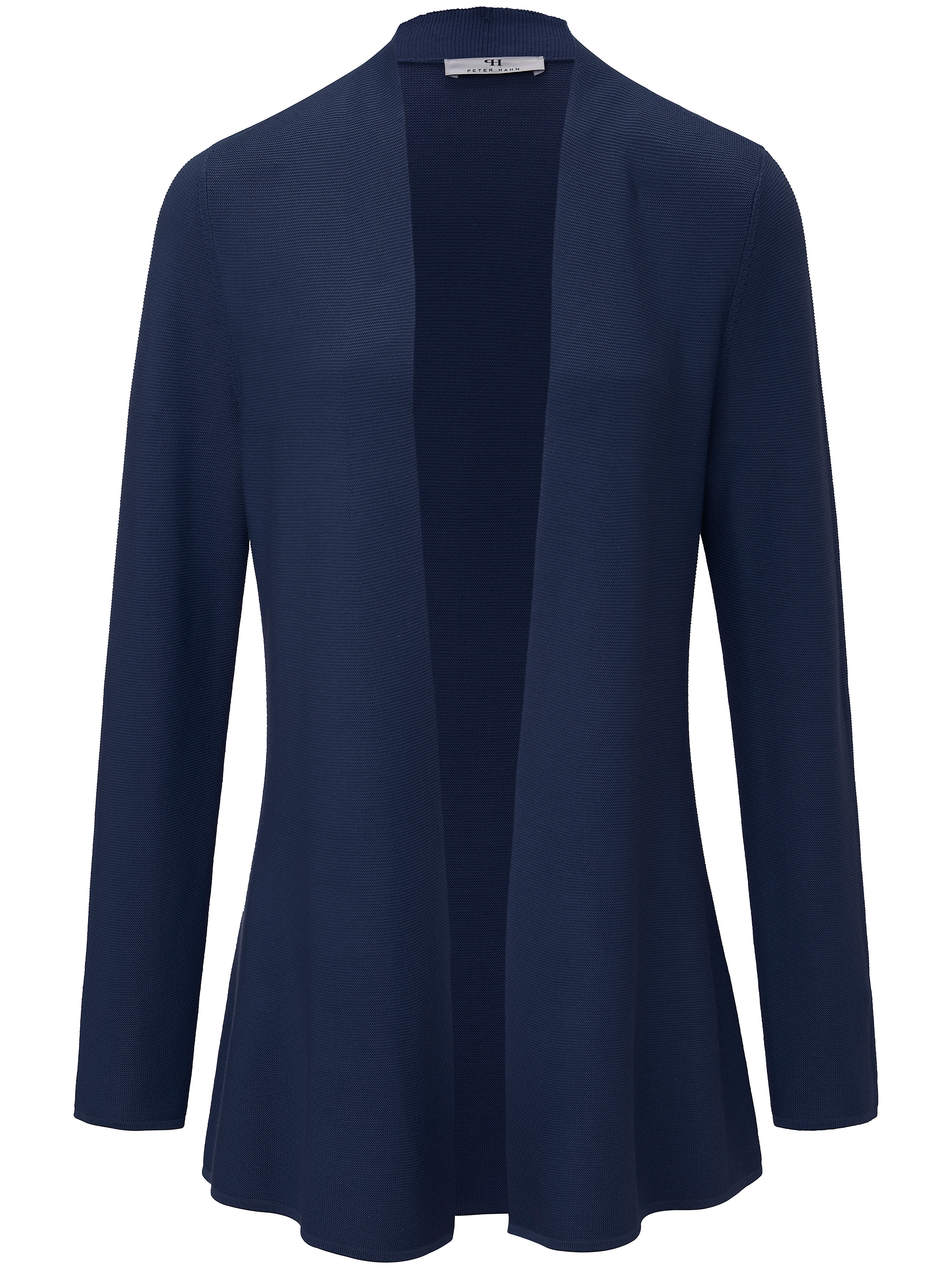 Le gilet maille 100% coton Supima® Peter Hahn bleu taille 52