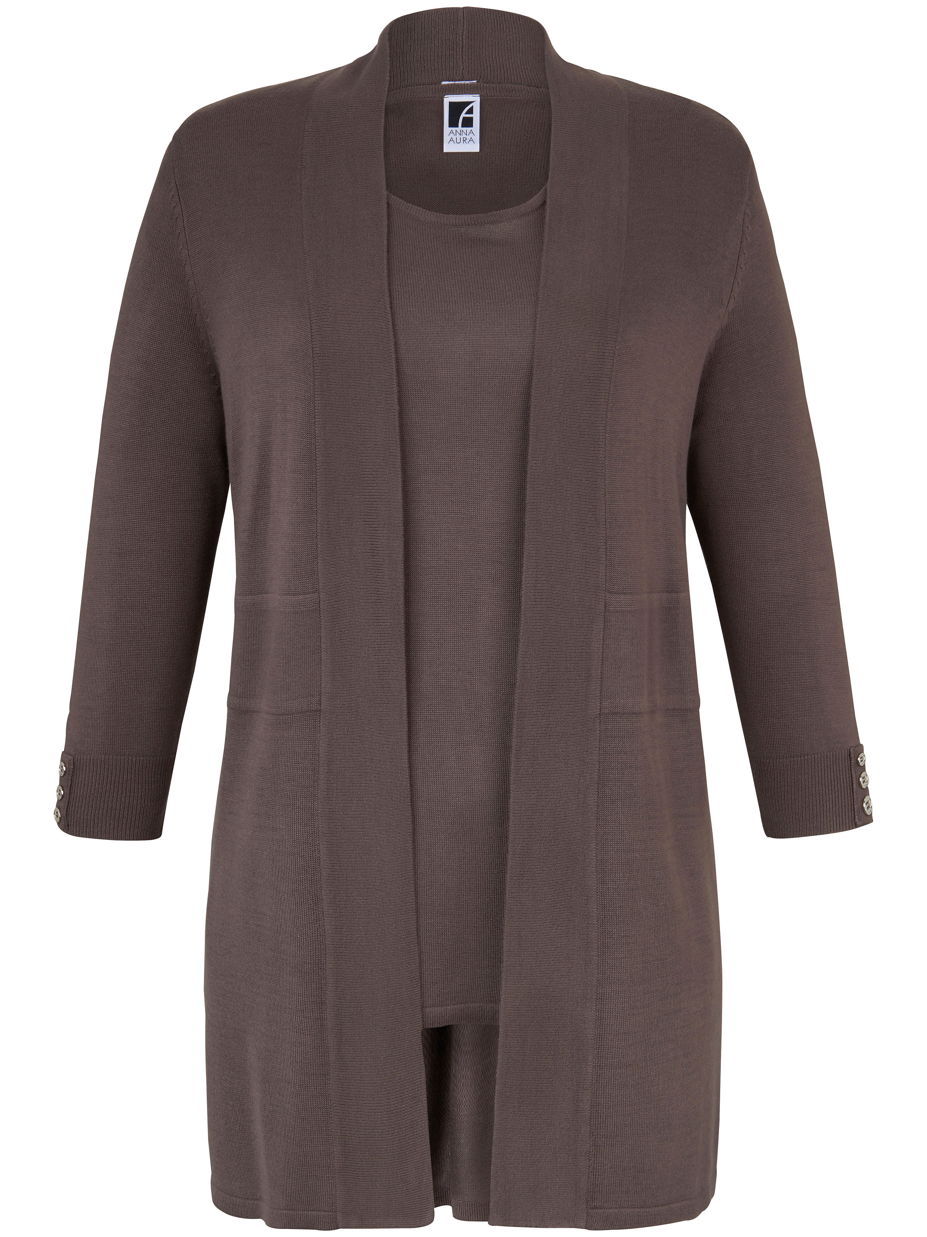 Twinset Van Anna Aura Bruin anna aura kopen in de aanbieding