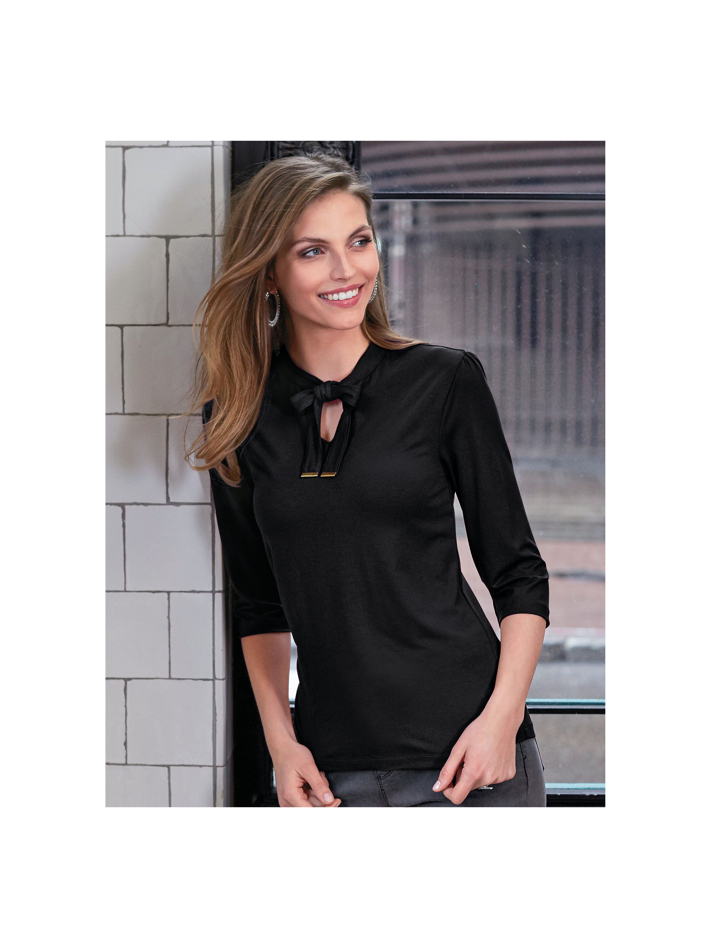 Shirt Met Ronde Hals Van Uta Raasch Zwart uta raasch kopen in de aanbieding Shirt Met Ronde Hals Van Uta Raasch Zwart uta raasch kopen in de aanbieding