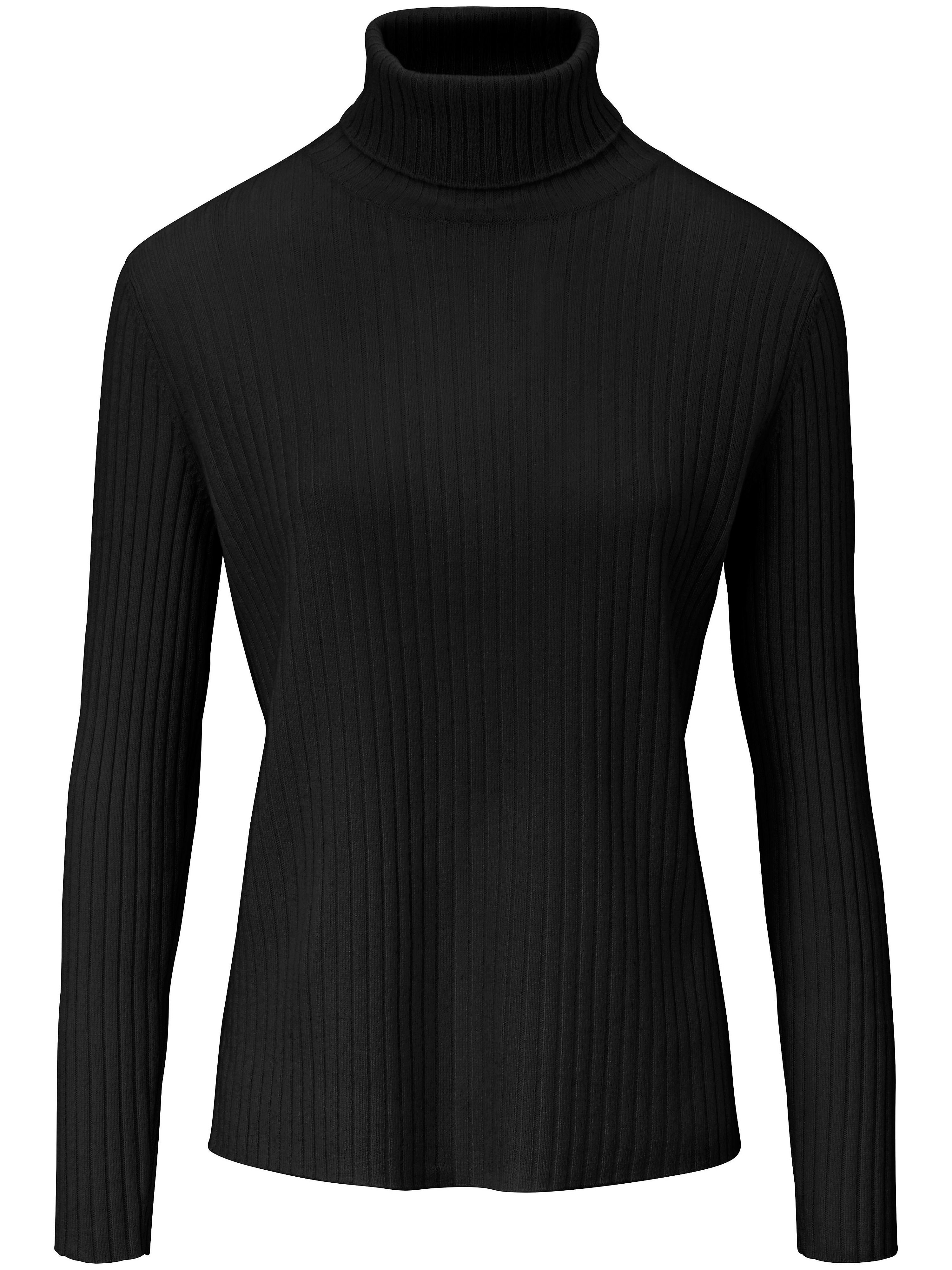 Coltrui Van 100 Kasjmier Peter Hahn Cashmere Zwart peter hahn kopen in de aanbieding Coltrui Van 100 Kasjmier Peter Hahn Cashmere Zwart peter hahn kopen in de aanbieding