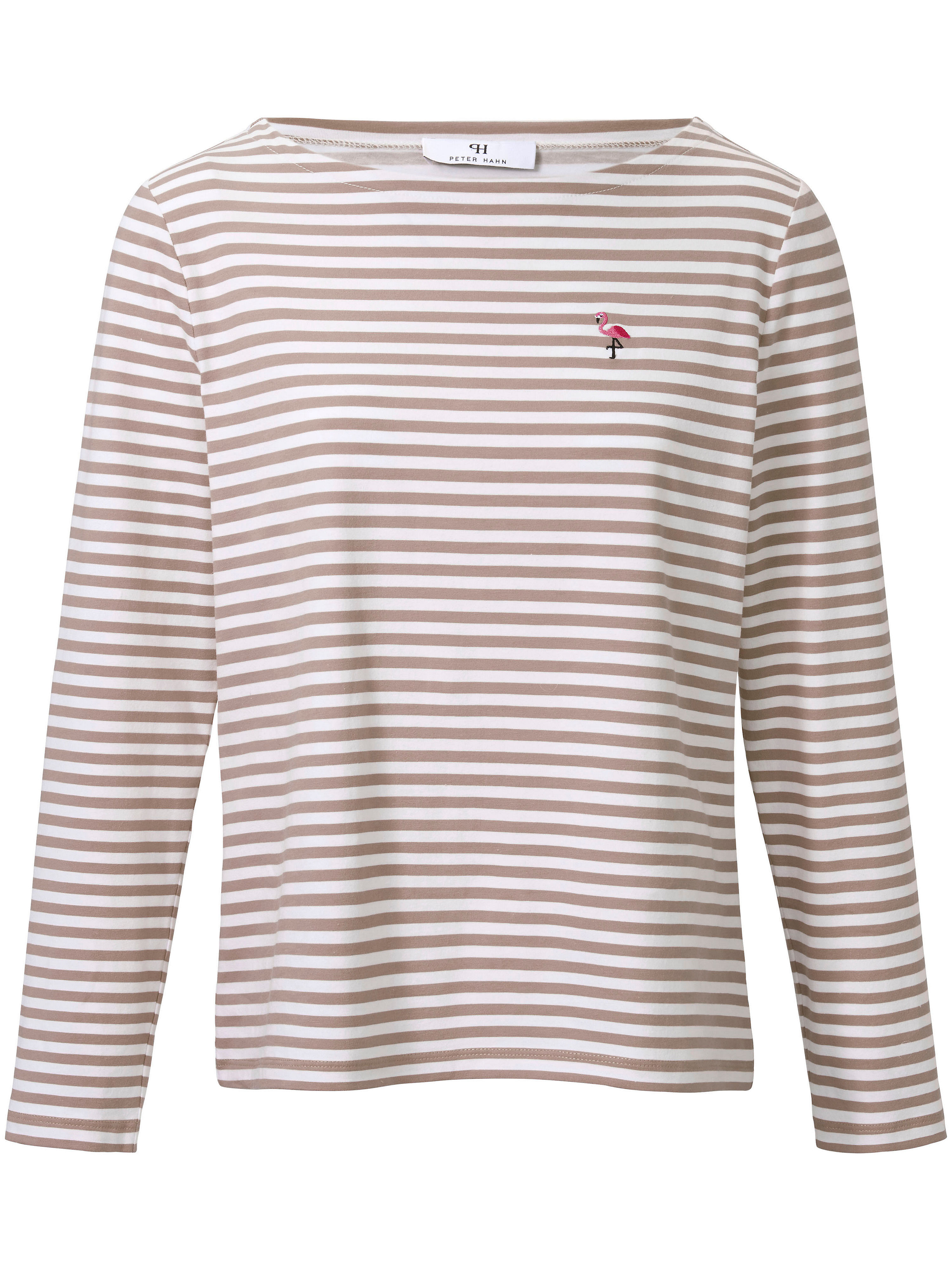 Shirt Met Lange Mouwen Van Peter Hahn Bruin peter hahn kopen in de aanbieding