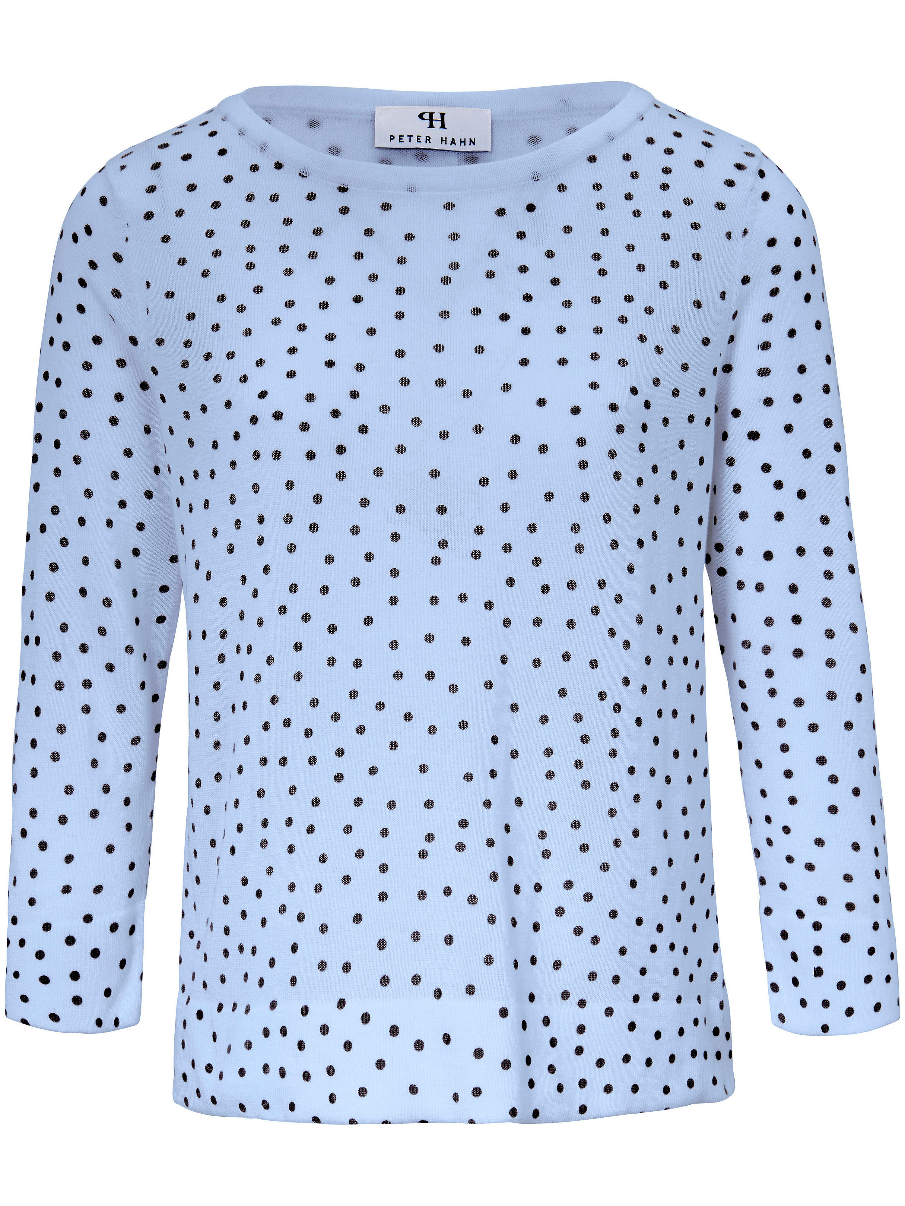 Le pull manches 3/4 Peter Hahn bleu taille 50