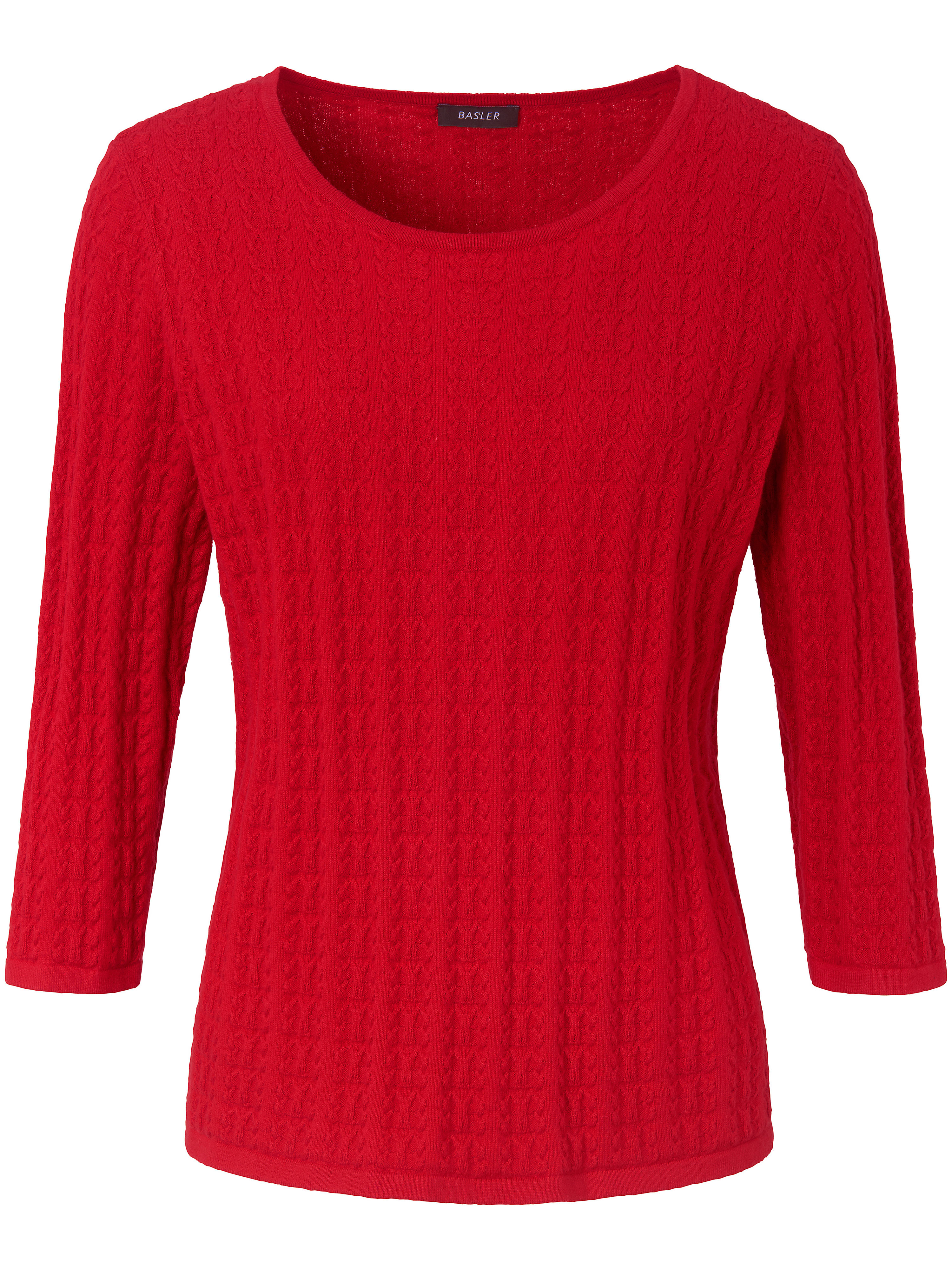 Trui Met Ronde Hals Van Basler Rood basler kopen in de aanbieding Trui Met Ronde Hals Van Basler Rood basler kopen in de aanbieding