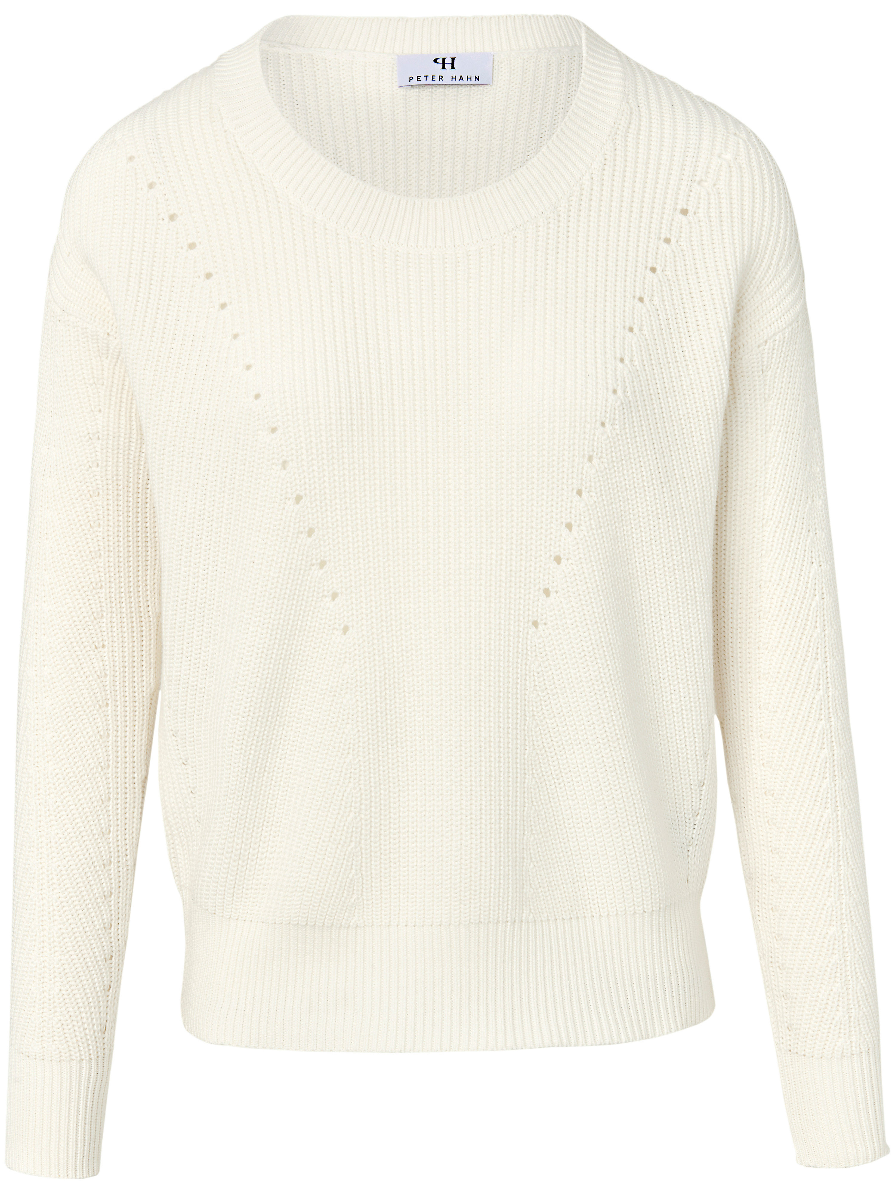 Trui Met Ronde Hals Van Peter Hahn Wit peter hahn kopen in de aanbieding Trui Met Ronde Hals Van Peter Hahn Wit peter hahn kopen in de aanbieding
