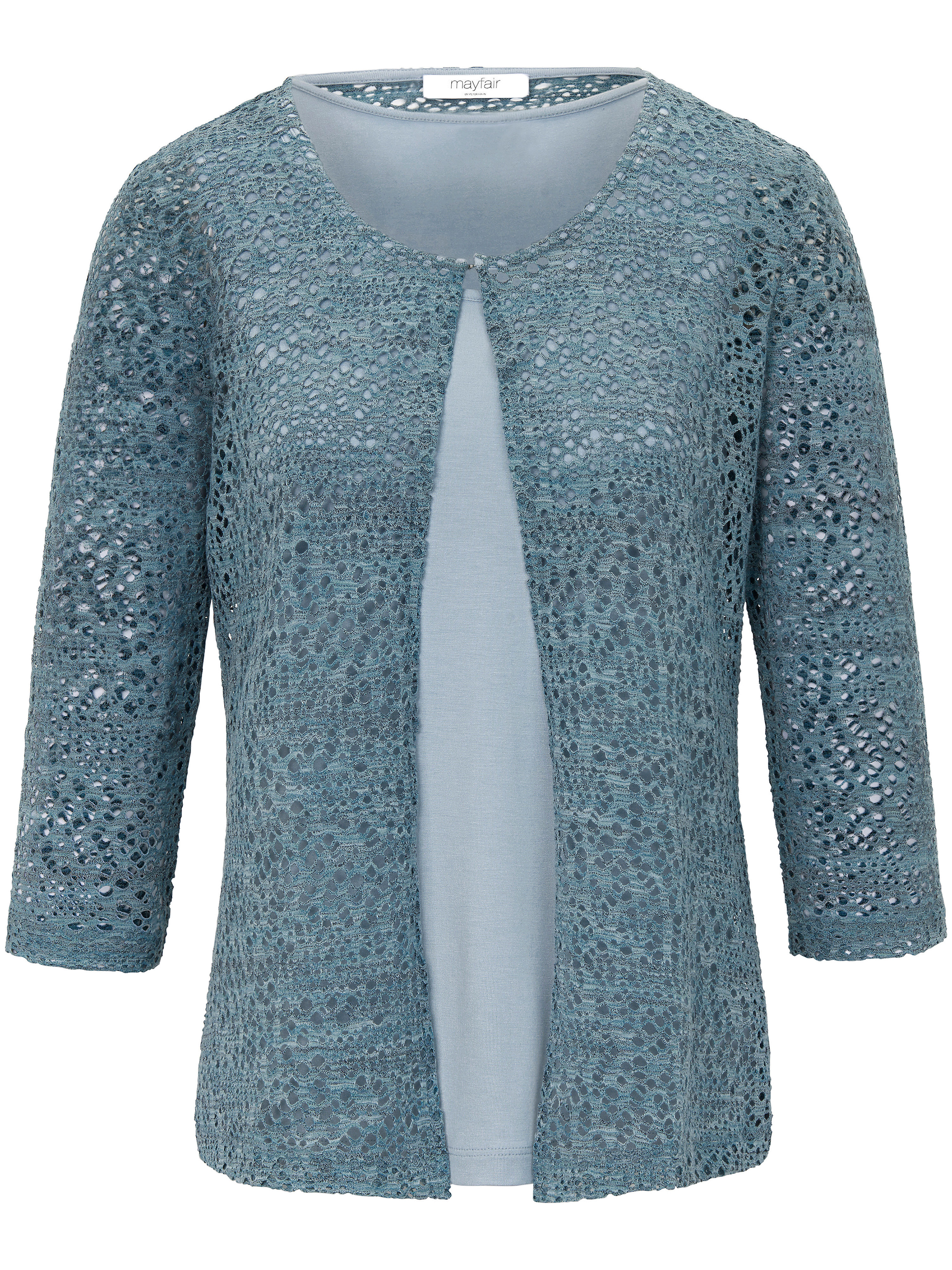 Twinset Van Mayfair By Peter Hahn Blauw mayfair by peter hahn kopen in de aanbieding