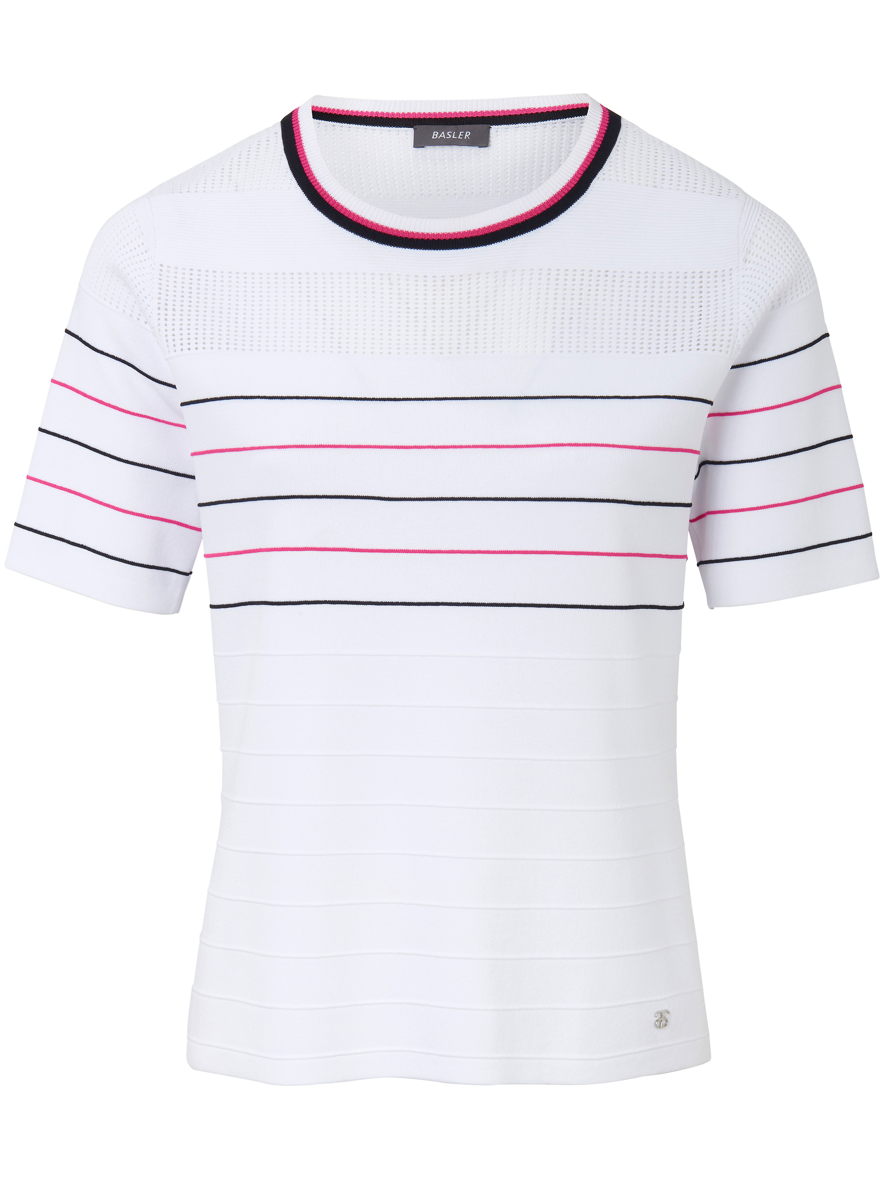 Trui Met Korte Mouwen Van Basler Multicolour basler kopen in de aanbieding