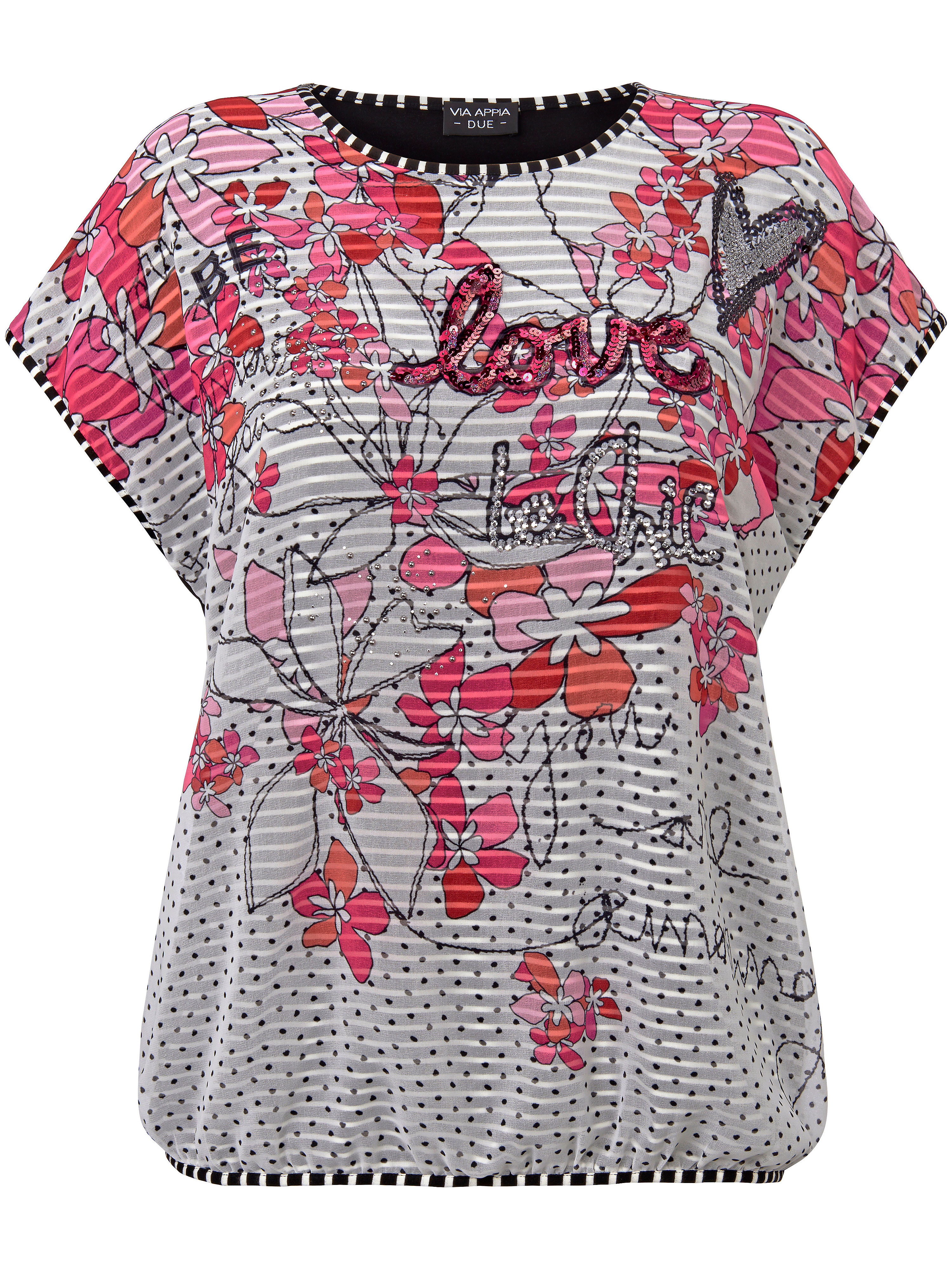 Shirt Van Via Appia Due Multicolour via appia due kopen in de aanbieding Shirt Van Via Appia Due Multicolour via appia due kopen in de aanbieding