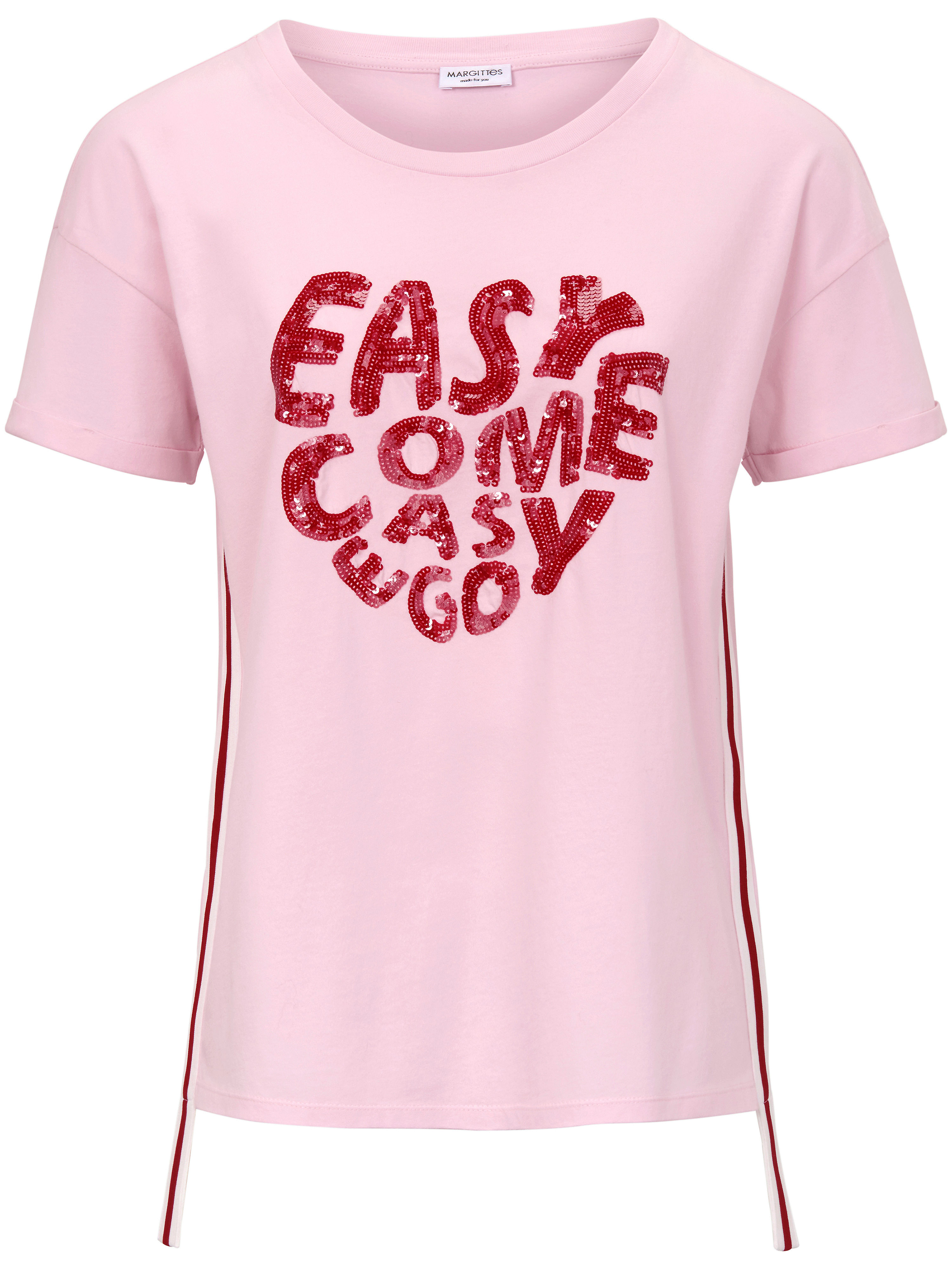 Shirt Van Margittes Lichtroze margittes kopen in de aanbieding