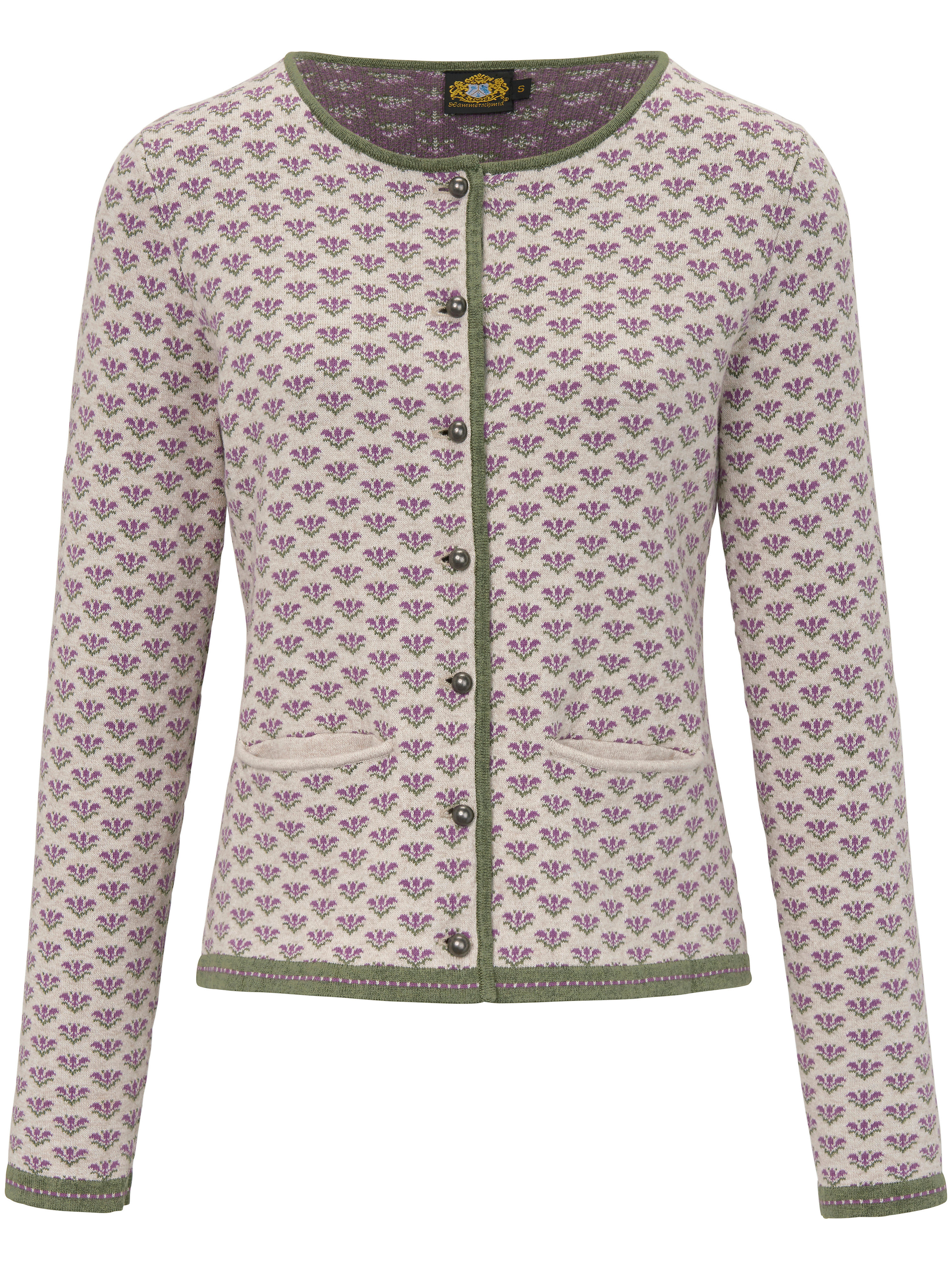 Le cardigan 100% coton Hammerschmid multicolore taille 40/42