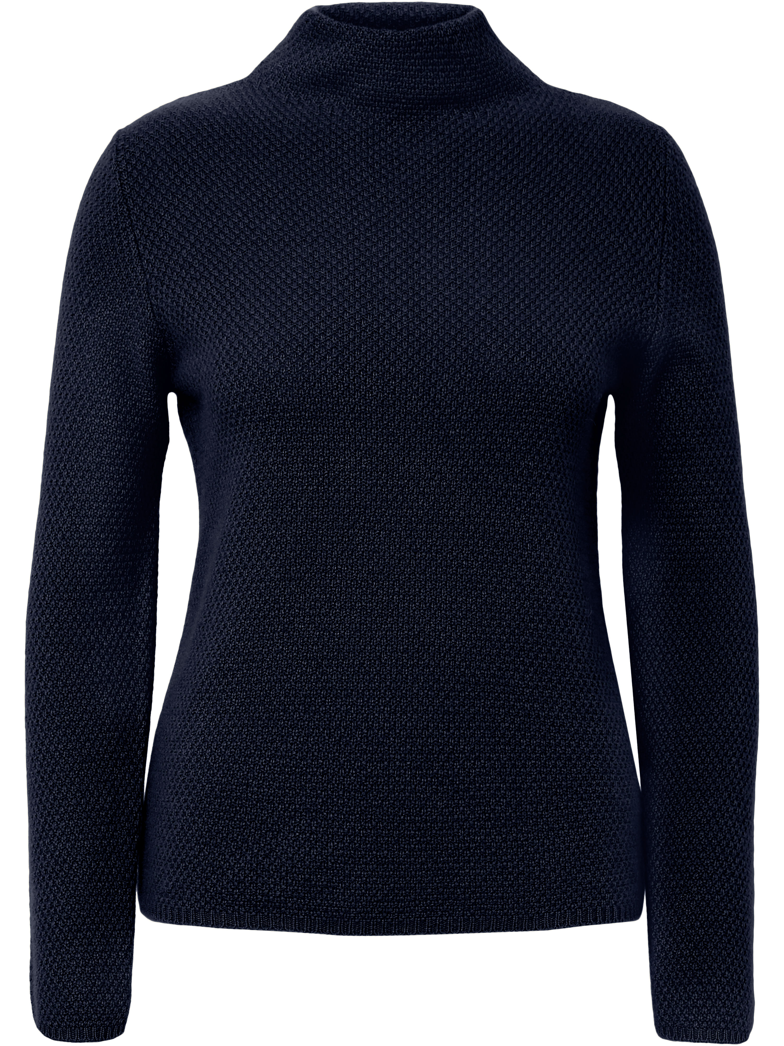 Le pull 100% cachemire Fadenmeister Berlin bleu taille 44