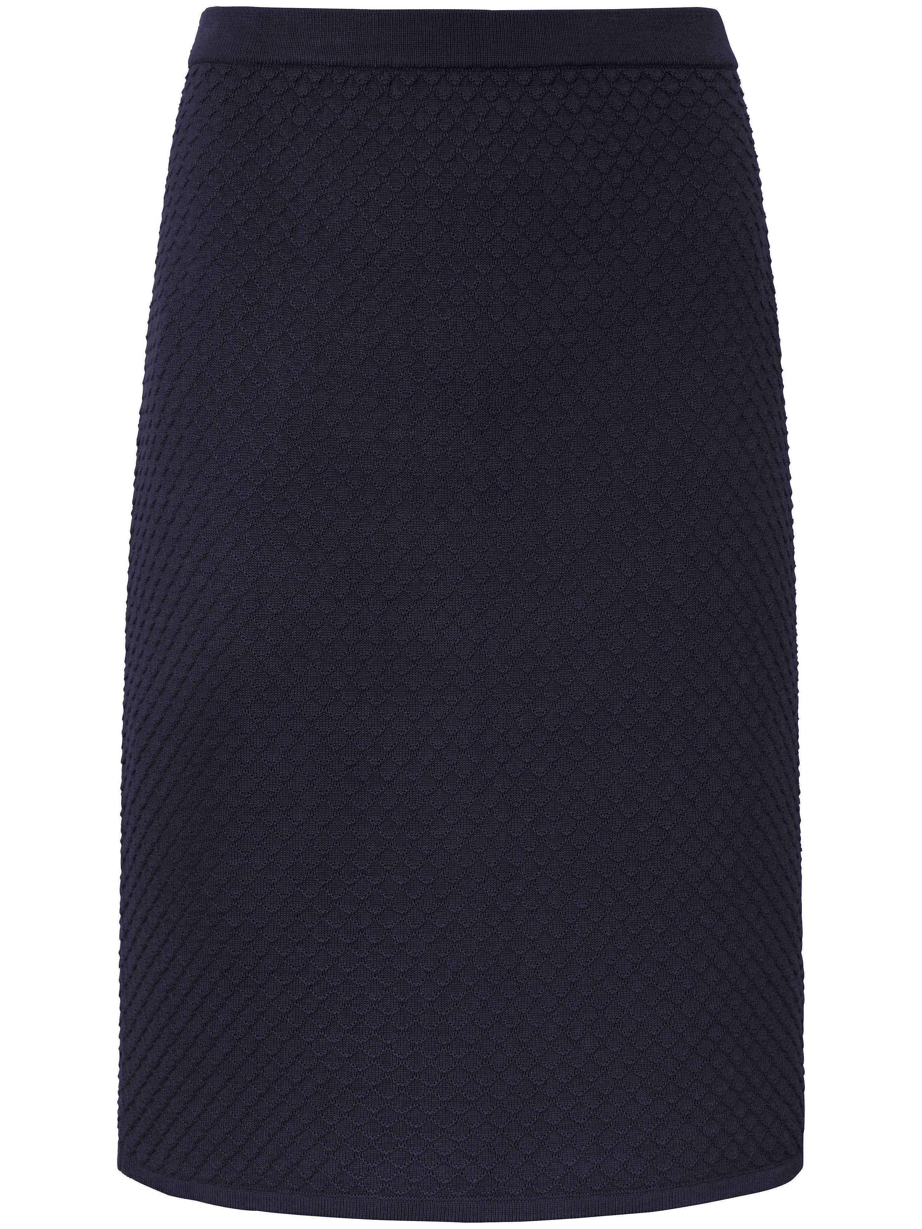 Gebreide Rok Van Peter Hahn Blauw peter hahn kopen in de aanbieding