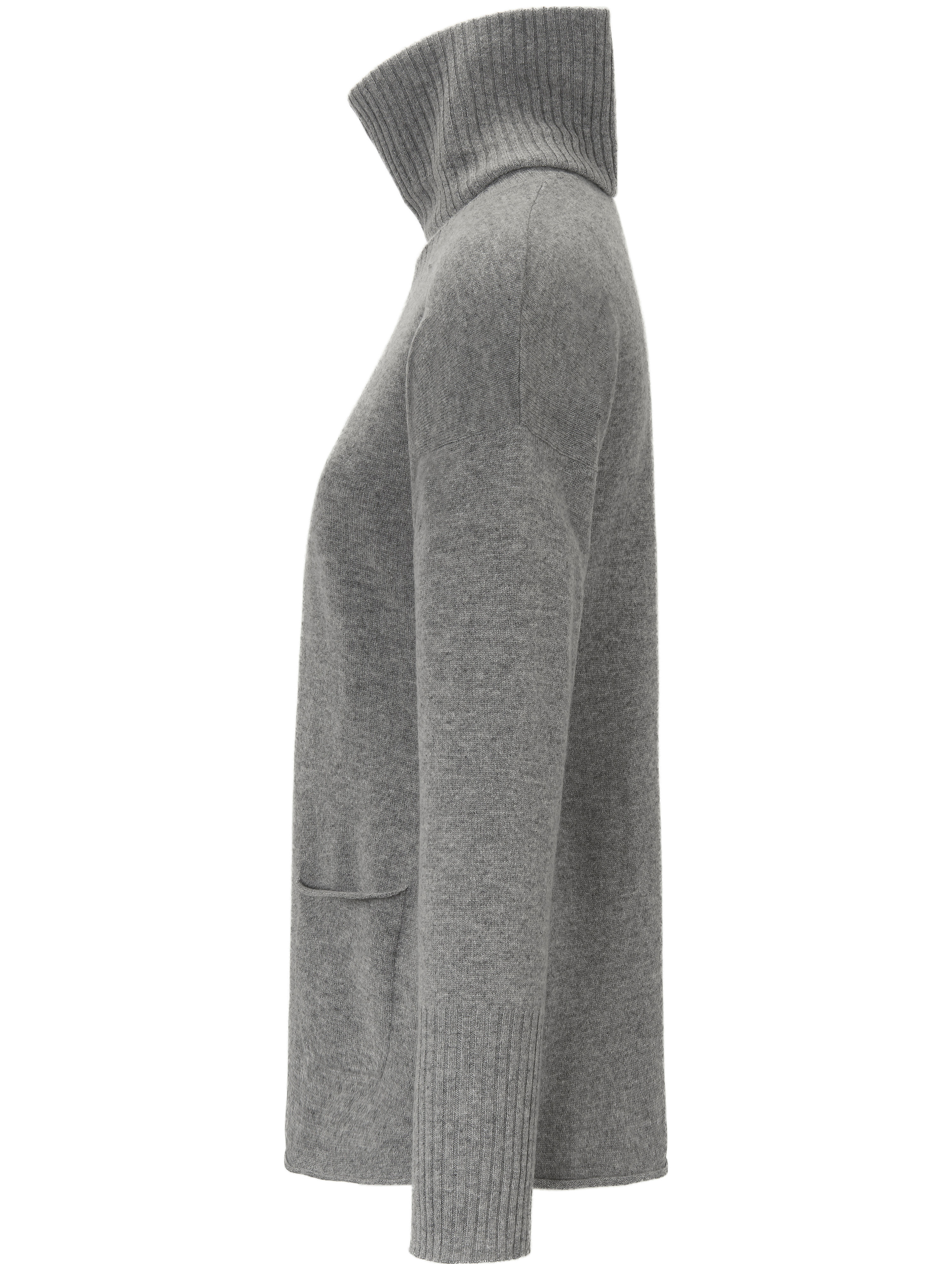 include Pullover aus 100 Kaschmir GrauMelange