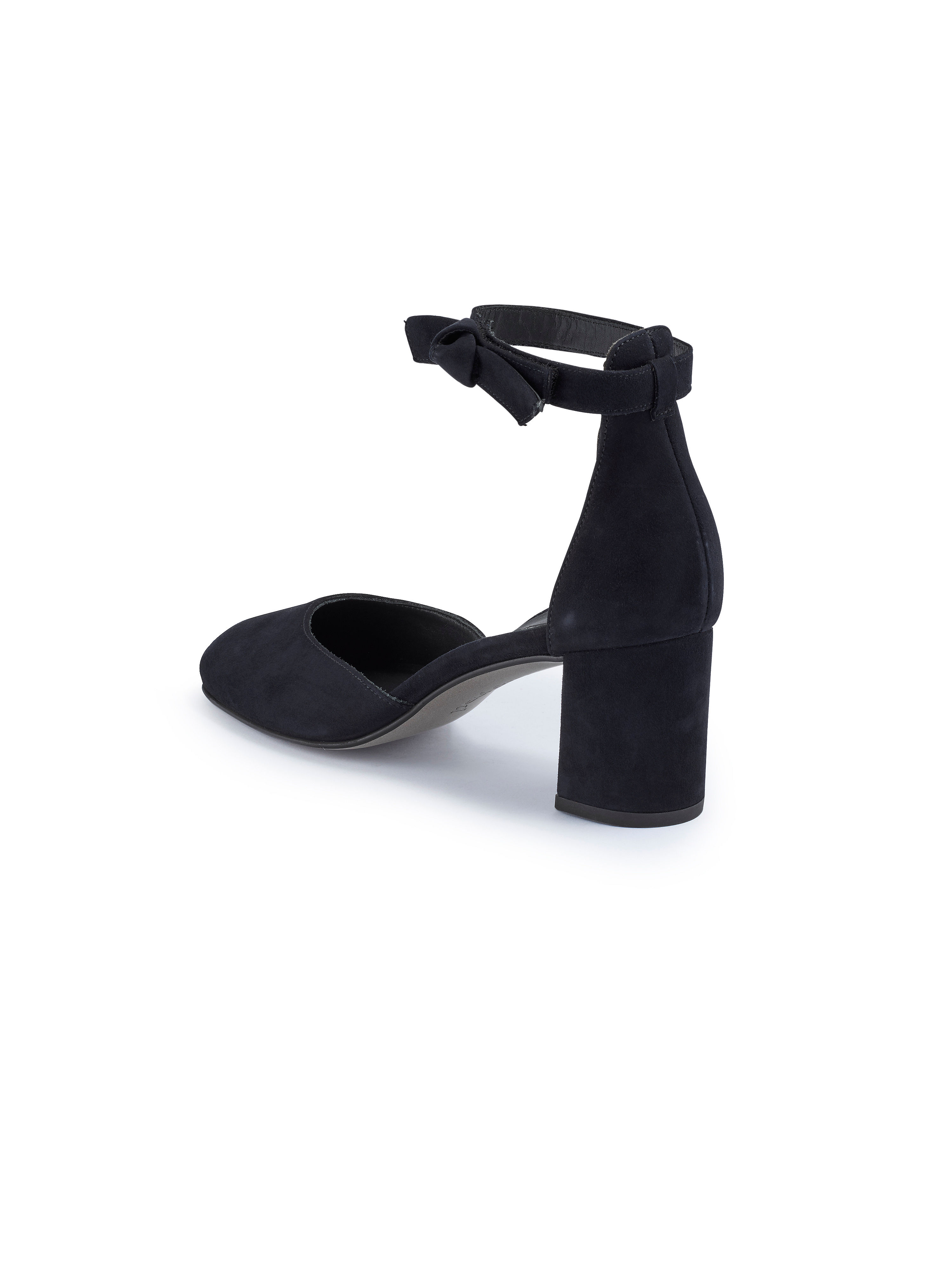 green sling backs
