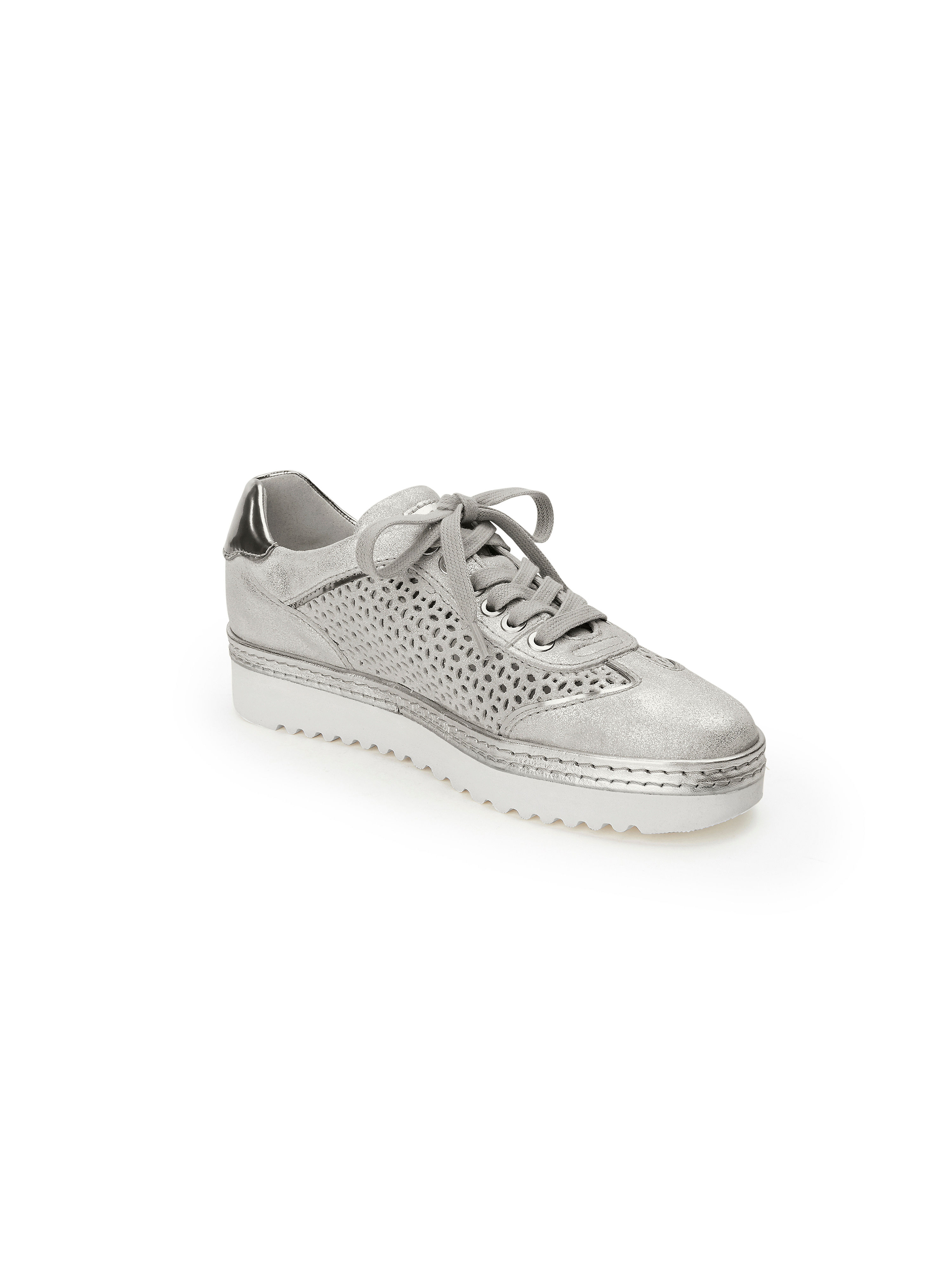 Sioux Sneaker Oxiria aus 100% Leder Silber Metallic Gute Jetzt Modischen Geox Herren Sneaker Nebula Blau Dunkel Geox