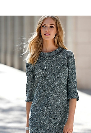 Kleid mit 3/4 Arm (14258188)