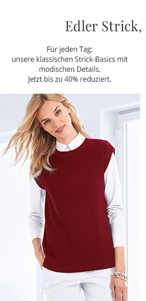 Rundhals-Pullover mit überschnittener Schulter (92805477)