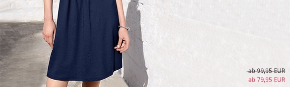 Jersey-Kleid mit 3/4 Arm (10638877)