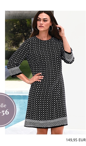 Kleid mit 3/4-Arm (12319377)