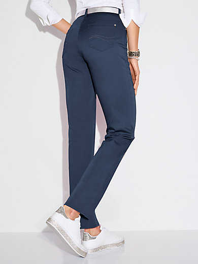brax feel good - feminine fit broek, model nicola - marine