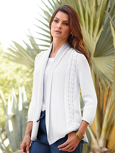 gilet en ligne 34 manches coton ouverte pur Le COq1w44