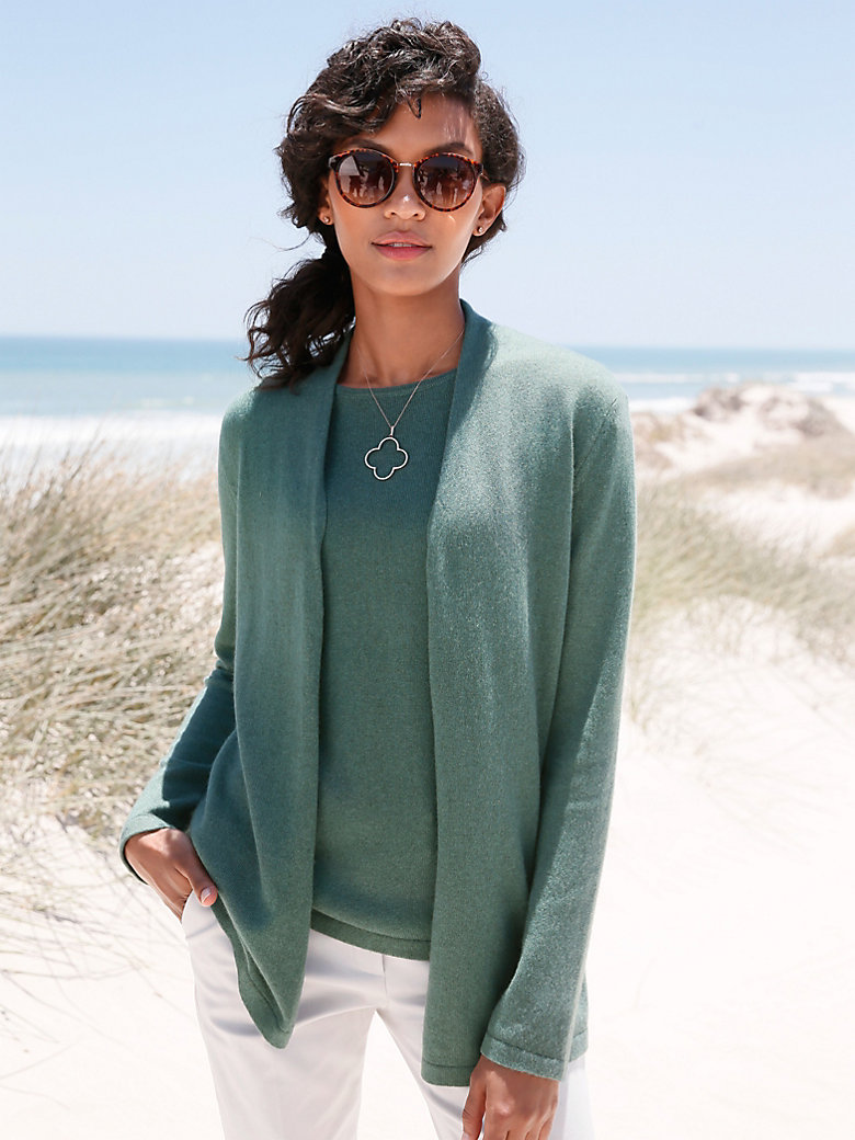 pullover damen tannengrün